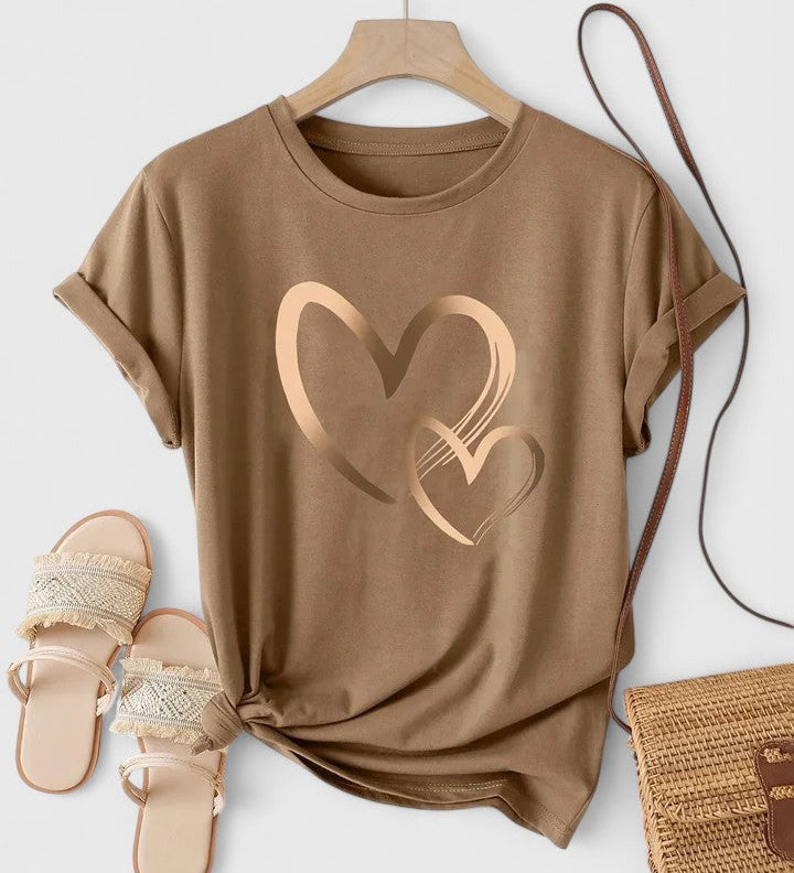 Annie | Tricou confortabil cu mâneci scurte
