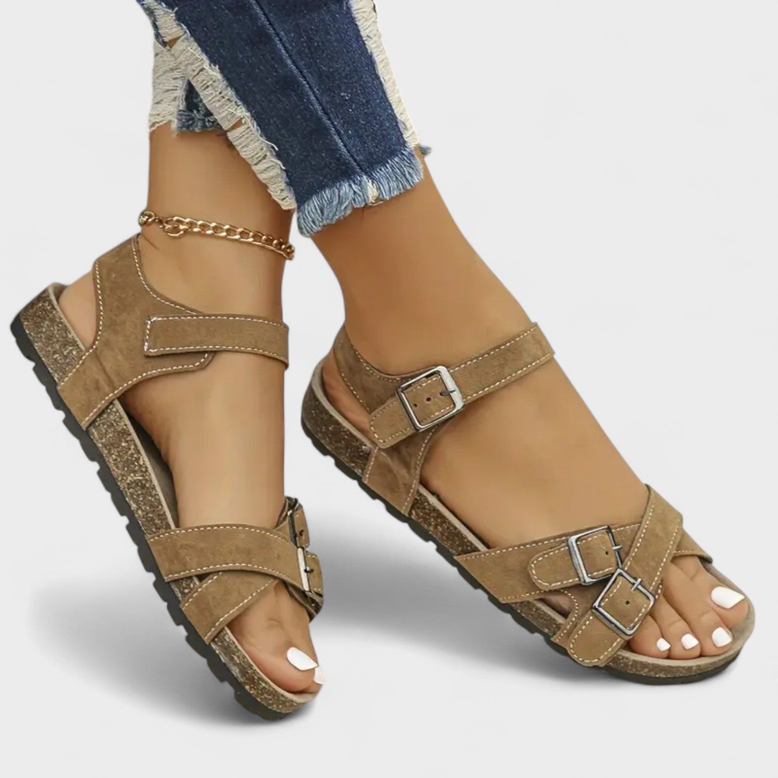 Leonora – Sandale din piele