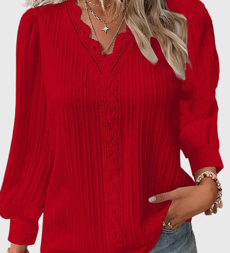Annie | Bluză elegantă din tricot