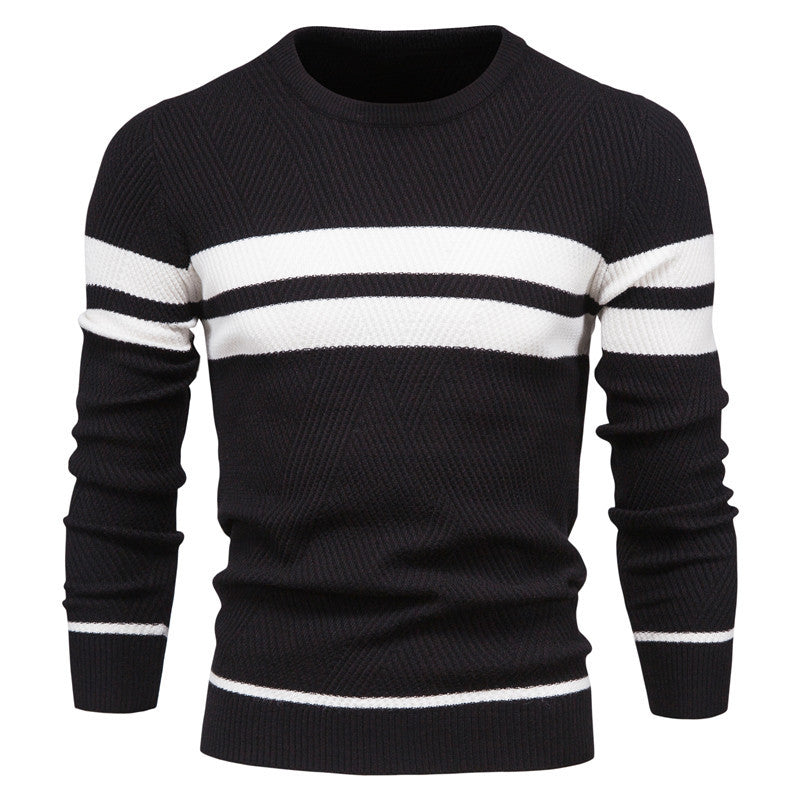 Kaufmann™ | Pulover modern pentru bărbați cu model în dungi