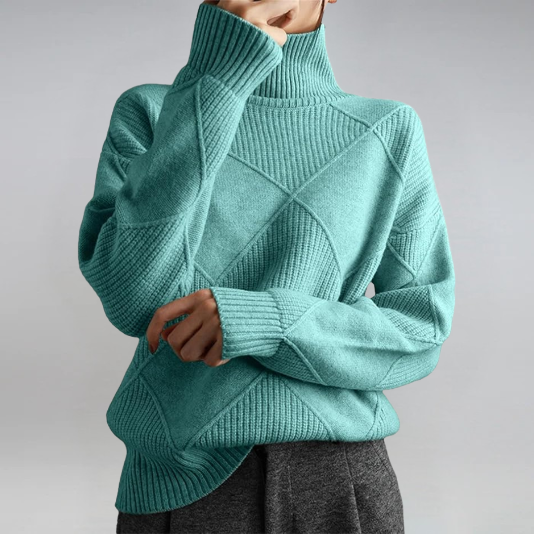 Lauren | Pulover de lux cu decolteu