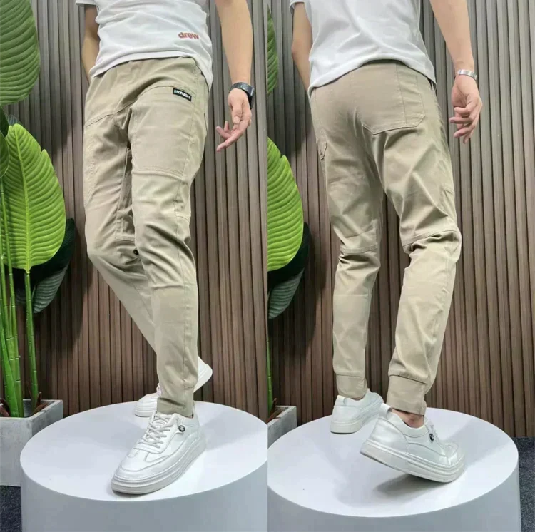 Pantaloni cargo premium cu croială flexibilă