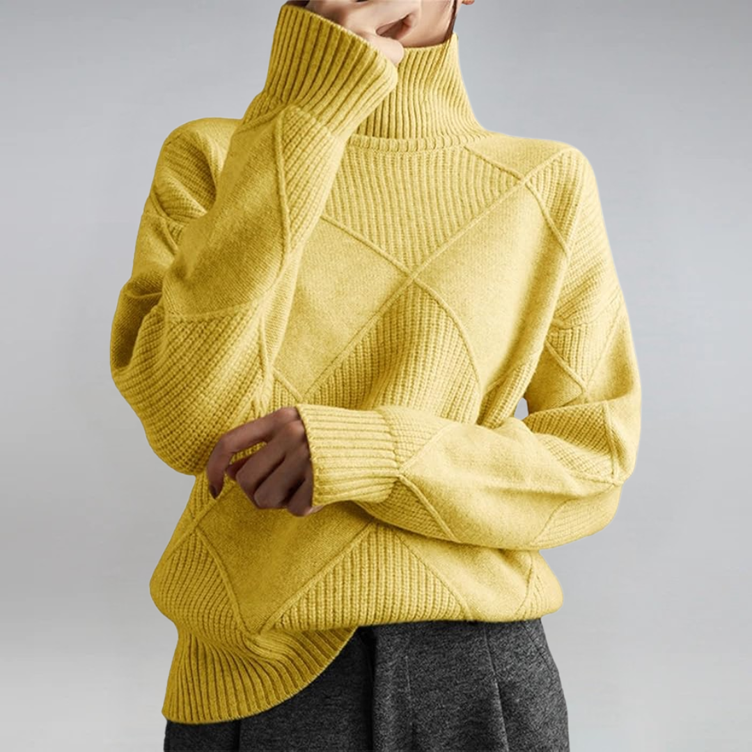 Lauren | Pulover de lux cu decolteu