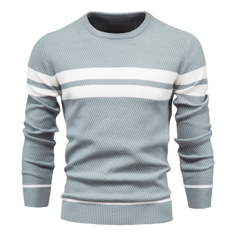 Kaufmann™ | Pulover modern pentru bărbați cu model în dungi