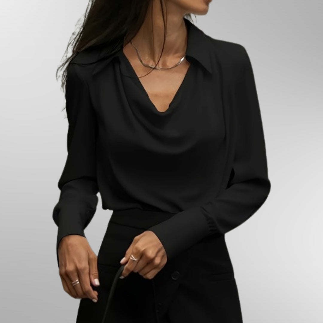 Annie | Bluză elegantă din satin