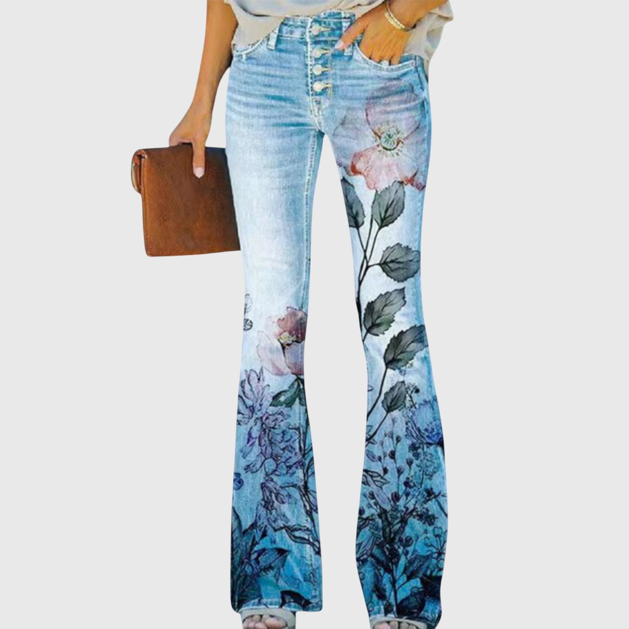 Clara | Pantaloni Florali