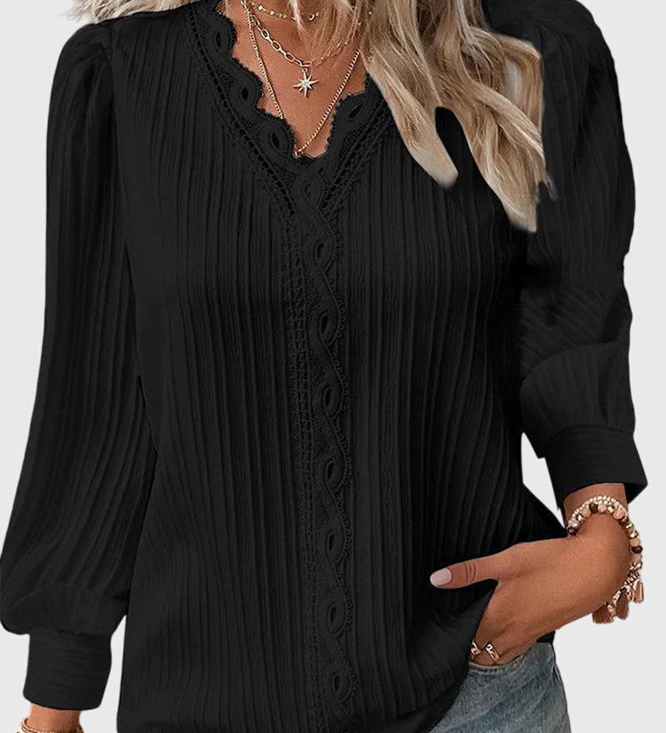 Annie | Bluză elegantă din tricot