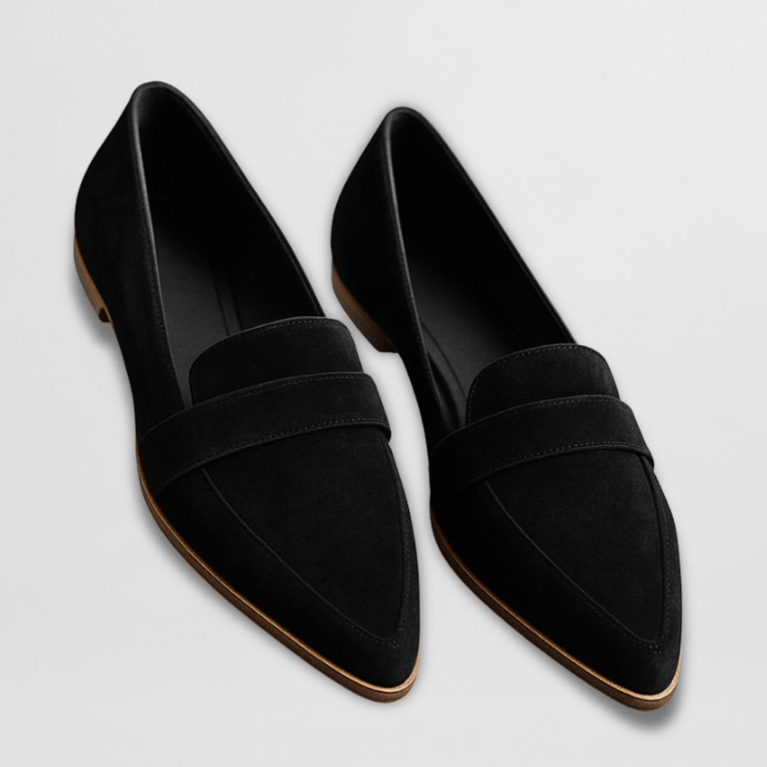 Andresa – Mocasini semi-eleganți din nubuc pentru femei