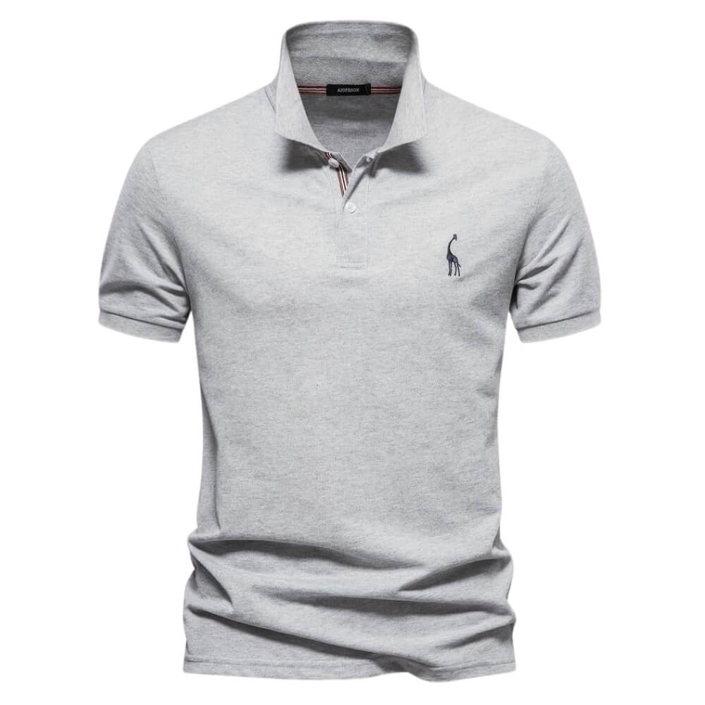 Simon™ | Polo elegant cu mâneci scurte pentru bărbați