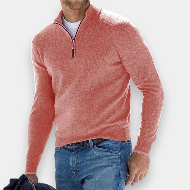 Pulover Kensington cu Patru Fermeturi