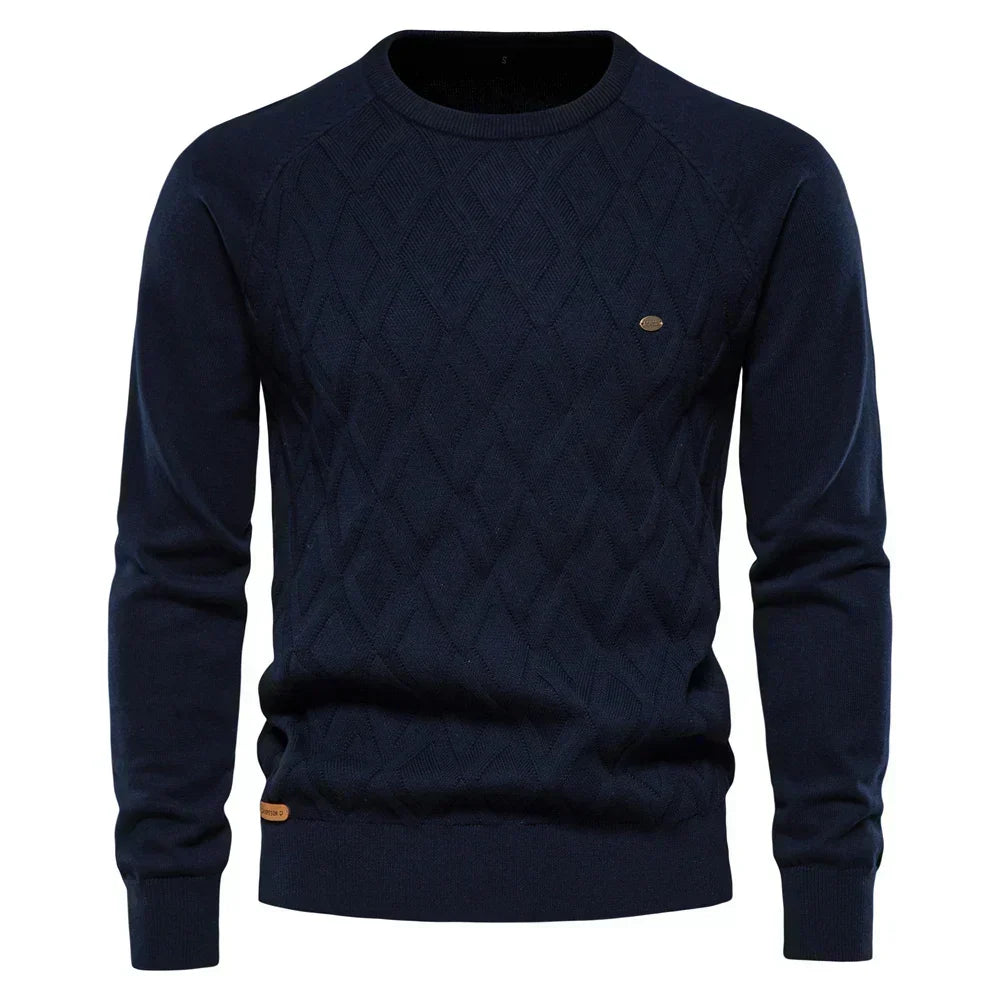 Schwarzmüller™ | Tricou pentru bărbați cu model în carouri