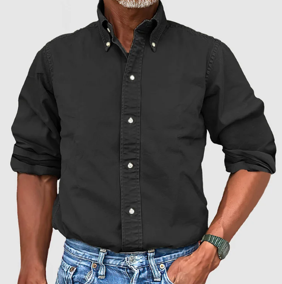 Cămașă Simon cu nasturi | Stil simplu pentru zi cu zi