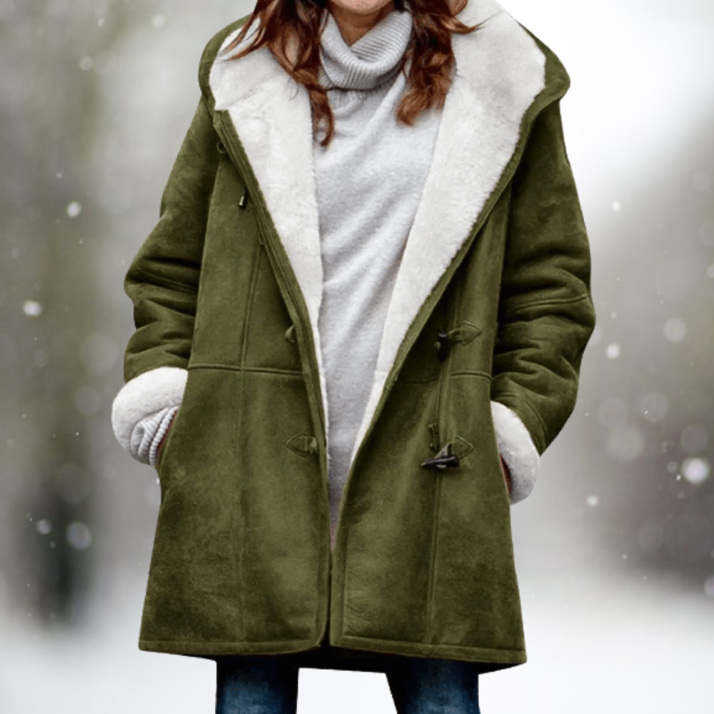 Jae | Palton de Toamnă din Suede Moale
