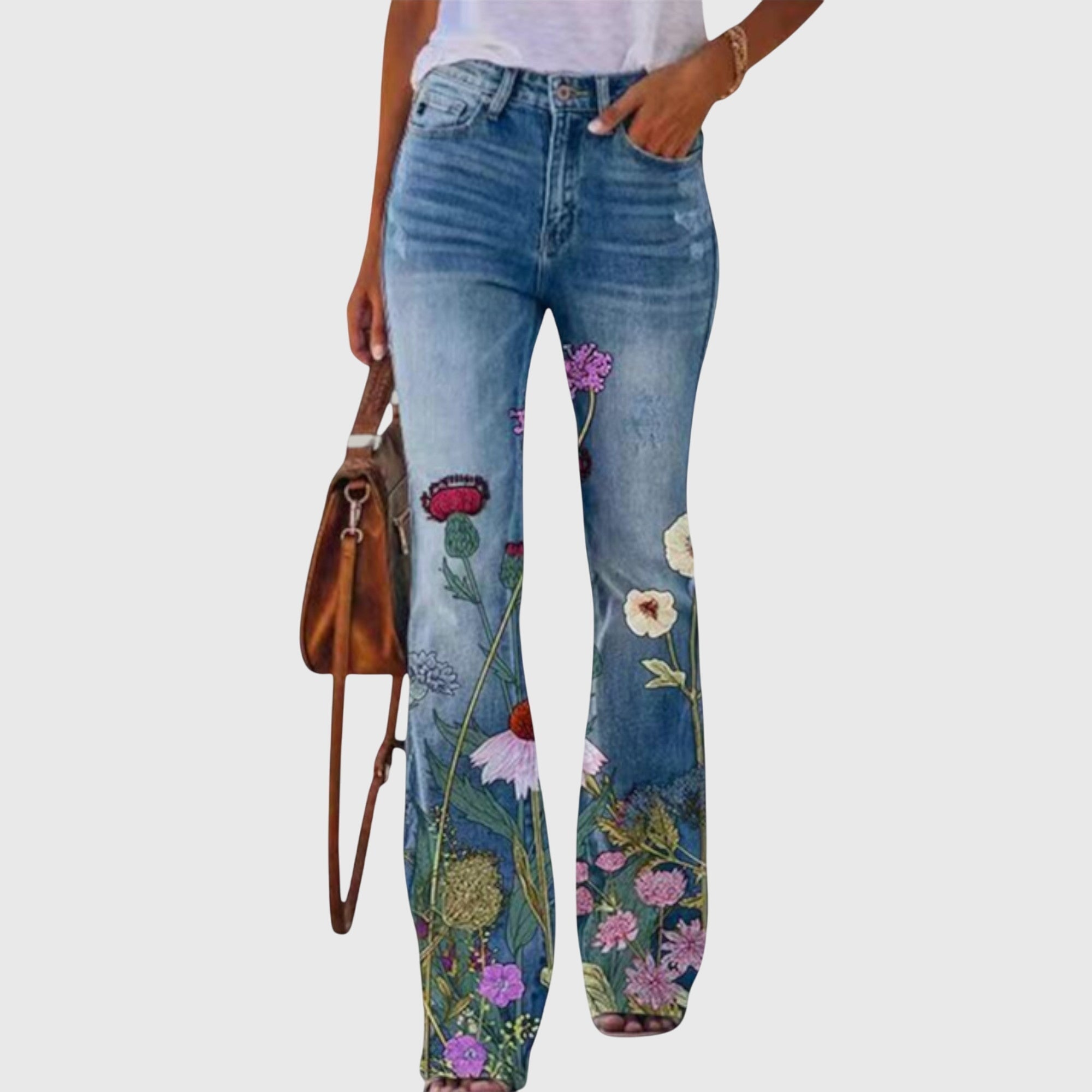 Clara | Pantaloni Florali